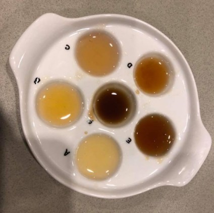 Different local honeys